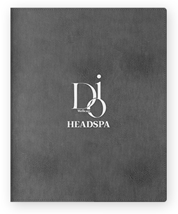 헤드스파 메뉴북 이미지